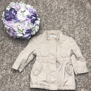 Girls Kaki Winter Coat